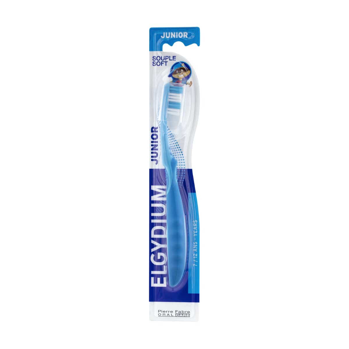 ELGYDIUM TOOTHBRUSH JUNIOR 7 12 YEARS SOFT 1 UNIT