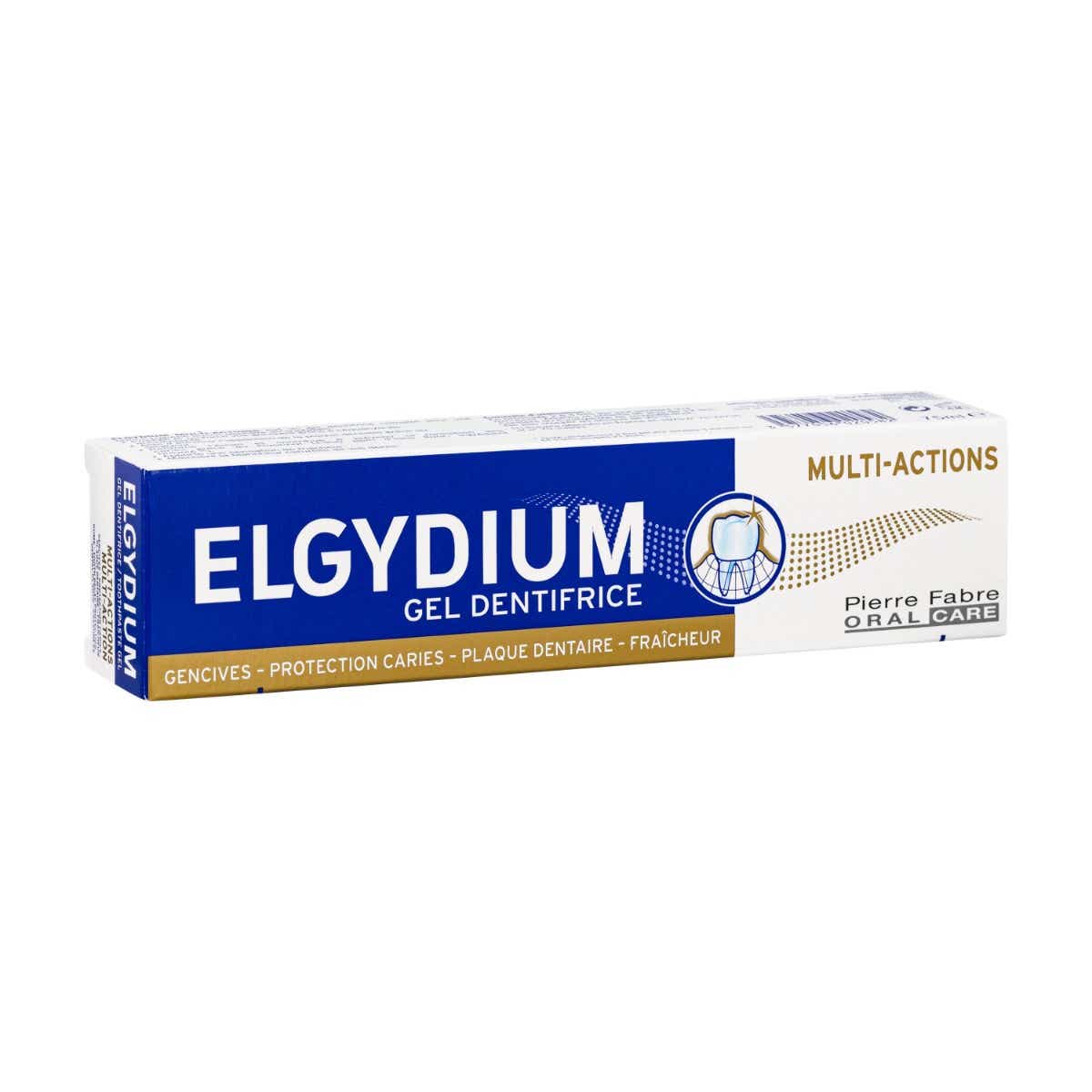 ELGYDIUM MULTI ACTIONS TOOTHPASTE GEL 75ML