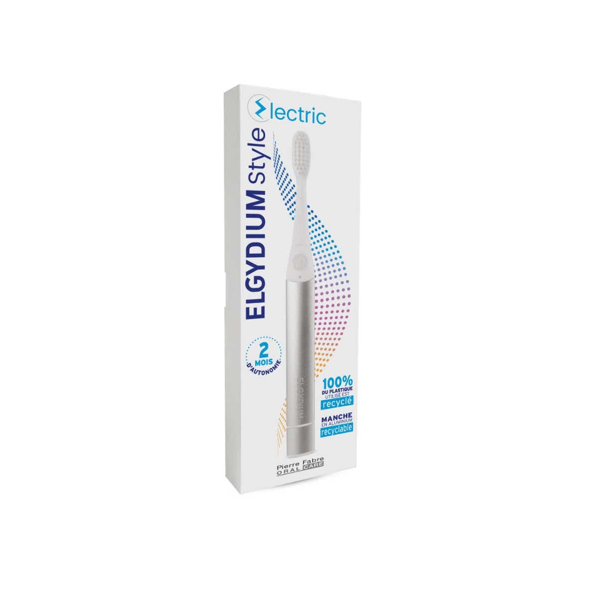 ELGYDIUM STYLE ELECTRIC TOOTHBRUSH SILVER