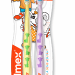 ELMEX 2 FLEXIBLE BEGINNER TOOTHBRUSHES 0 3 YEARS