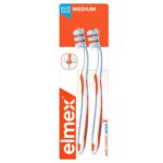 ELMEX INTERX MEDIUM ANTI-CARIES TOOTHBRUSH 2 UNITS