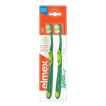 ELMEX JUNIOR SOFT TOOTHBRUSH DUO 6 12 YEARS ELMEX