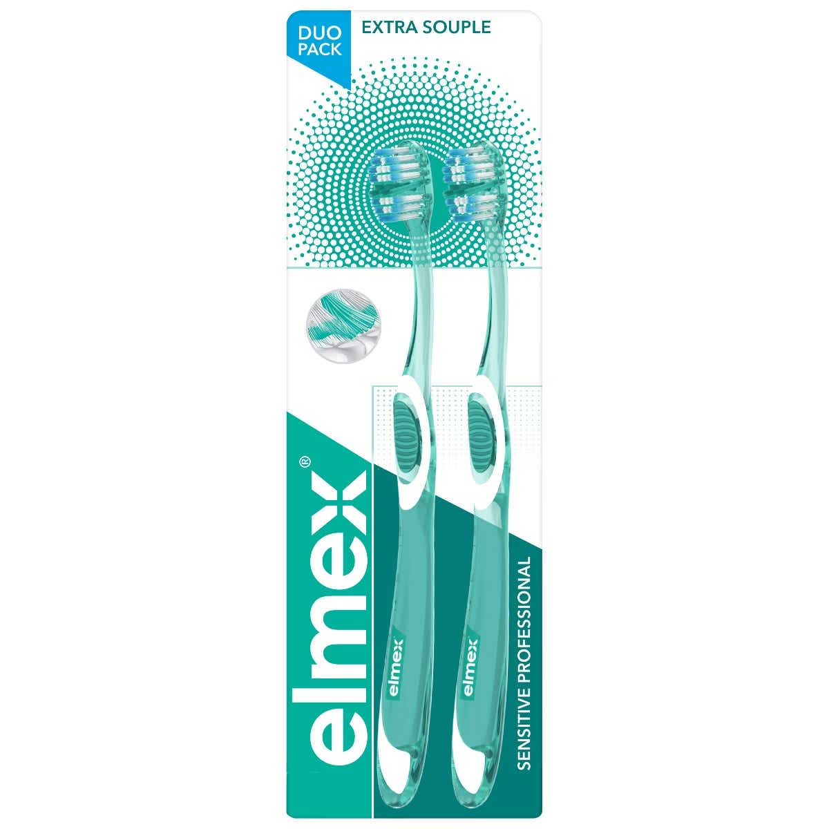 ELMEX SENSITIVE TOOTHBRUSH 2 UNITS