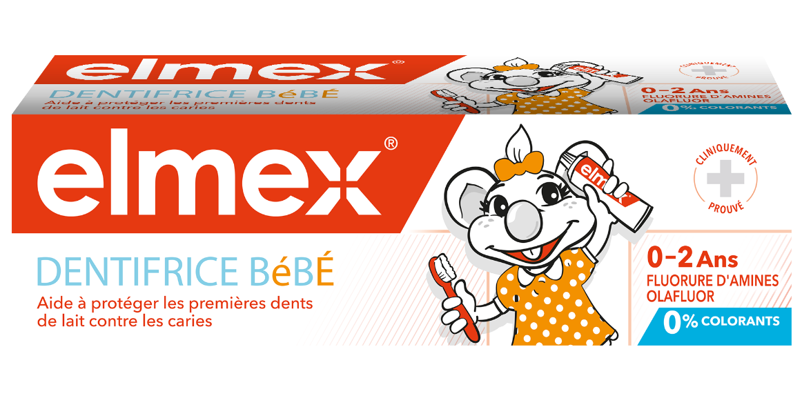 ELMEX BABY TOOTHPASTE 0 TO 2 YEARS 50ML