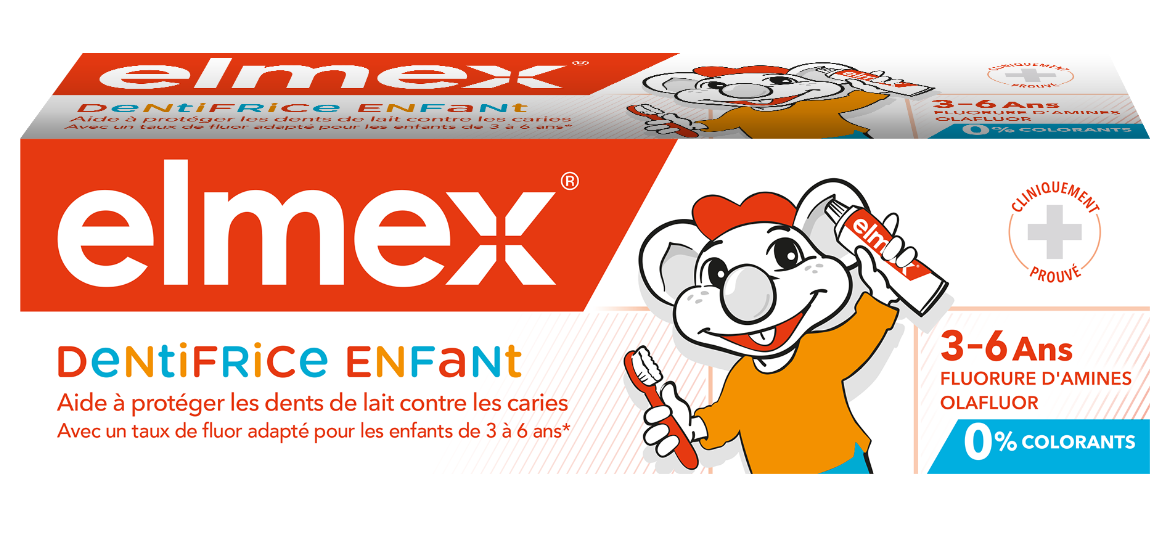 ELMEX TOOTHPASTE CHILDREN 3 TO 6 YEARS 50ML