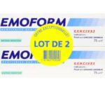 EMOFORM TOOTHPASTE GUMS MINT FLAVOR 2X75ML