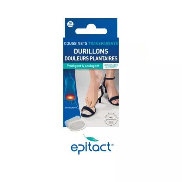 EPITACT DISCREET PAD FOR PLANTAR PAIN CURILLON ONE SIZE 1 PAIR