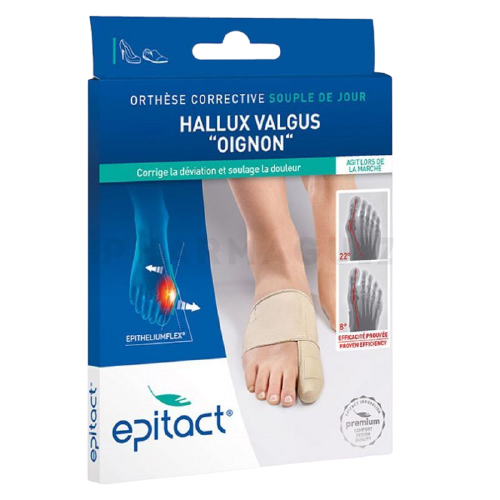 EPITACT HALLUX VALGUS FLEXIBLE DAY CORRECTIVE ORTHOSIS SIZE M