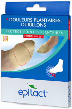 EPITACT PROTECTIVE POINTS FOR PLANTAR PAIN AND CALLUS SIZE L 1 PAIR