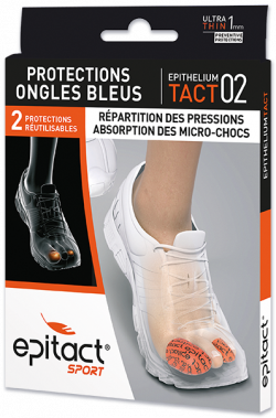 EPITACT SPORT BLUE NAIL PROTECTIONS SIZE M 2 UNITS 1