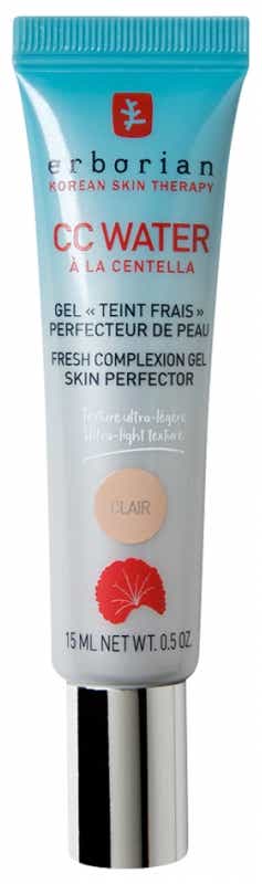 ERBORIAN CC WATEUR CENTELLA FRESH COMPLEXION GEL LIGHT TINTED SKIN PERFECTOR 15ML