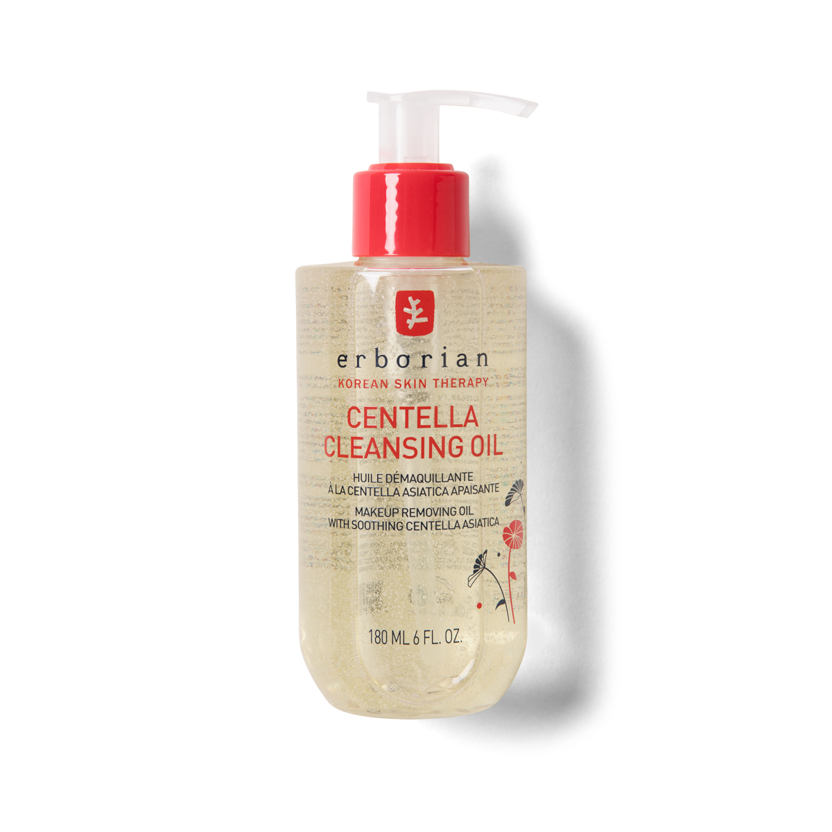ERBORIAN CENTELLA CLEANSING MAKE-UP REMOVER AND CLEANSER OIL ALL SKIN TYPES 180ML