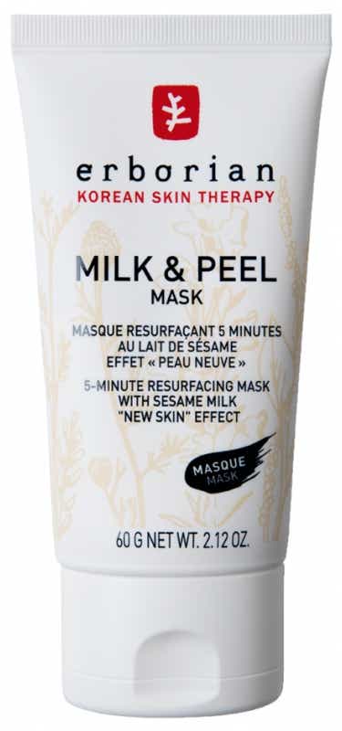 ERBORIAN MILK PEEL 5 MINUTE RESURFACING MASK WITH SESAME MILK 60G
