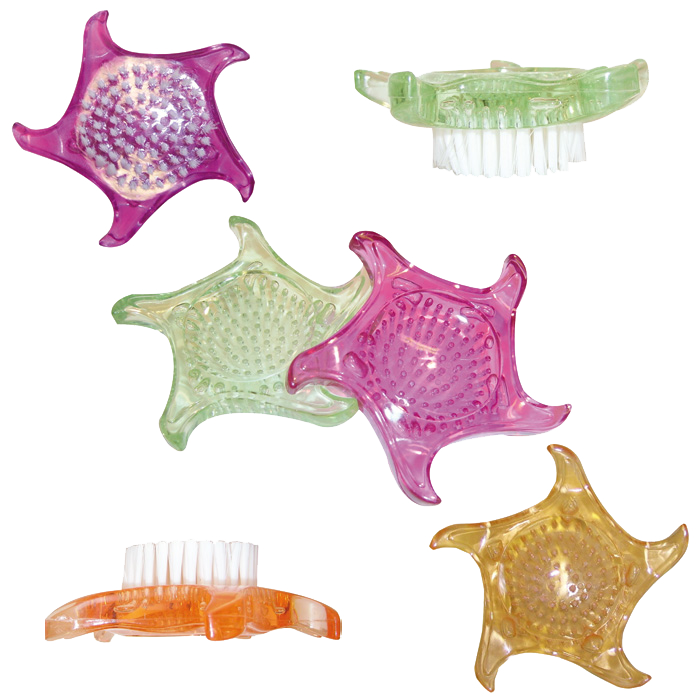 ESTIPHARM ROUND NAIL BRUSH STAR 1 UNIT