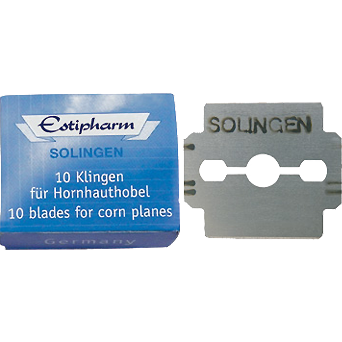 ESTIPHARM BLADES FOR CUTTING CORNS 10 UNITS