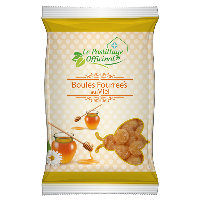 ESTIPHARM LE PASTILLAGE OFFICINAL BALLS FILLED WITH HONEY 80G