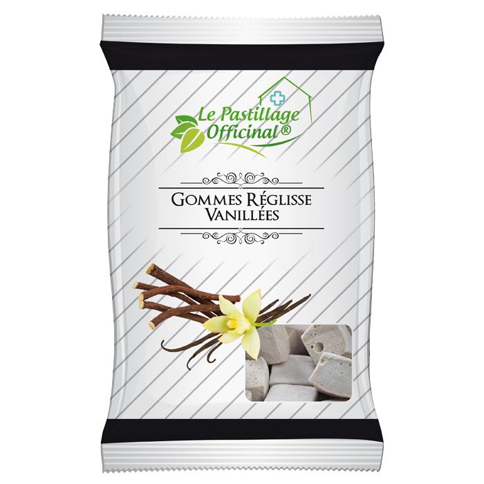 ESTIPHARM LE PASTILLAGE OFFICINAL LICORICE VANILLA PASTILLES 100G