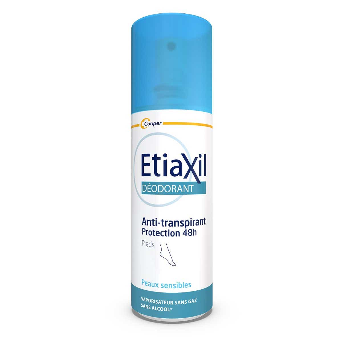 ETIAXIL ANTI-PERSPIRANT DEODORANT 48H FEET 100ML
