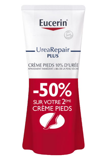 EUCERIN REPAIR FOOT CREAM 10 DURATION 2 X 100ML