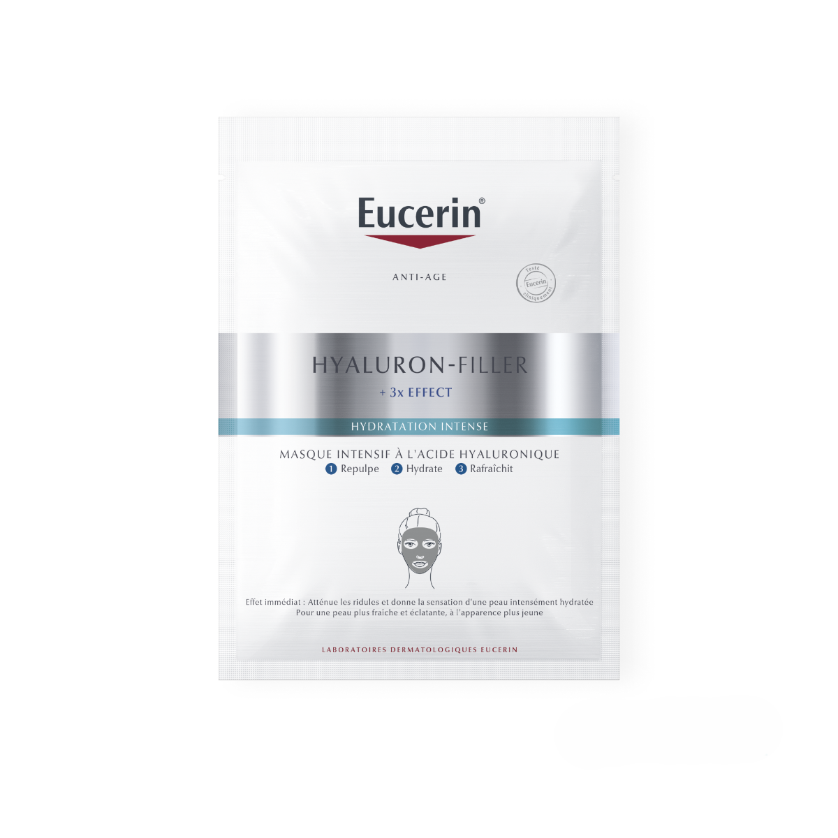 EUCERIN HYALURON FILLER 3X EFFECT INTENSIVE MASK WITH HYALURONIC ACID 1 UNIT