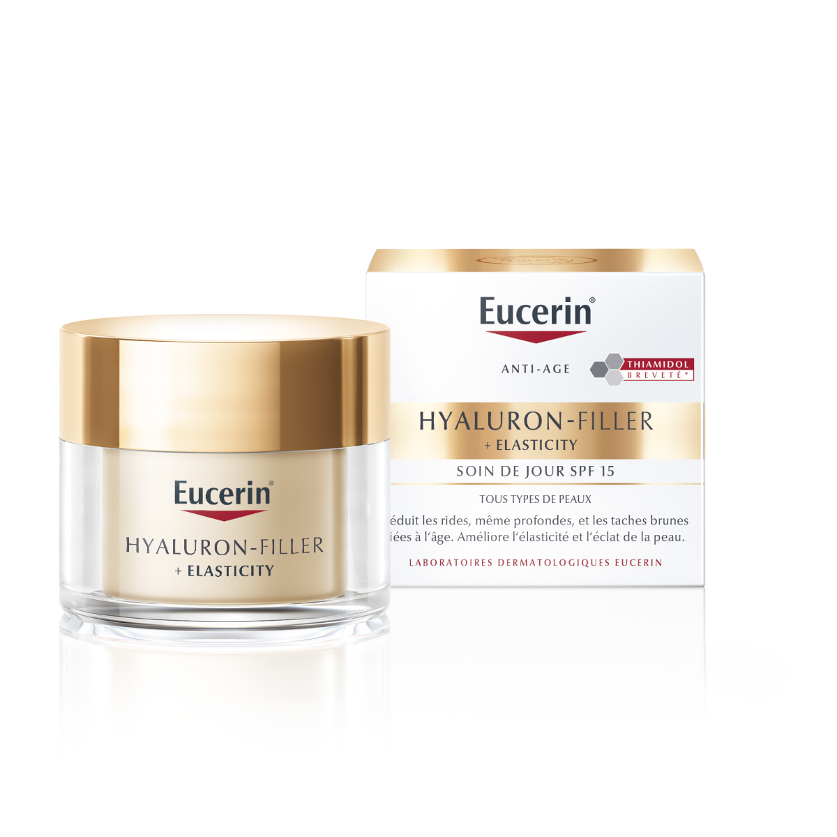 EUCERIN HYALURON FILLER ELASTICITY ANTI-AGING DAY CARE SPF15 ALL SKIN TYPES 50ML