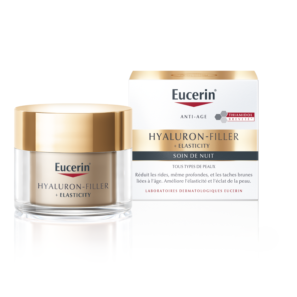 EUCERIN HYALURON FILLER ELASTICITY ANTI-AGING NIGHT CARE FOR ALL SKIN TYPES 50ML