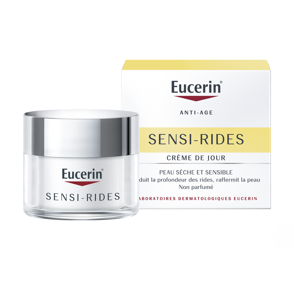 EUCERIN SENSI RIDES ANTI WRINKLE DAY CREAM DRY SKIN 50ML