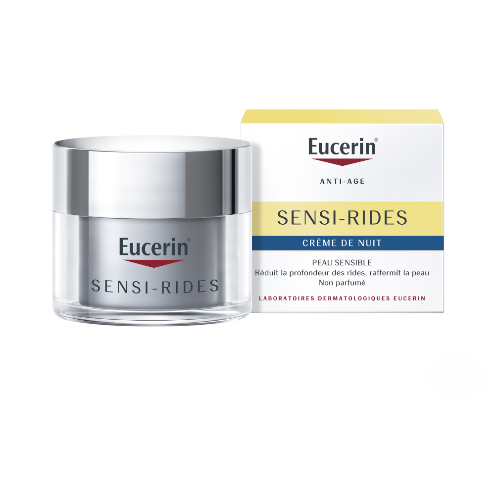 EUCERIN SENSI RIDES ANTI-WRINKLE NIGHT CREAM 50ML