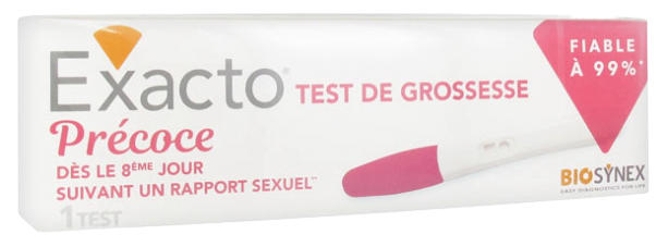 EXACTO EARLY PREGNANCY TEST 1 BOX