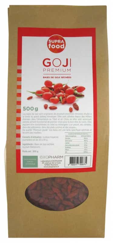 EXOPHARM PREMIUM GOJI BERRIES 500G