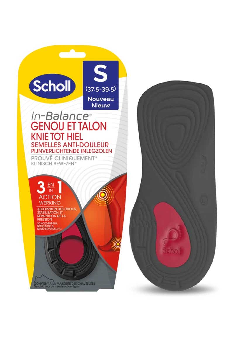 EXPERTSUPPORT ANTI-PAIN INSOLES KNEE AND HEEL SIZE 37 39 5