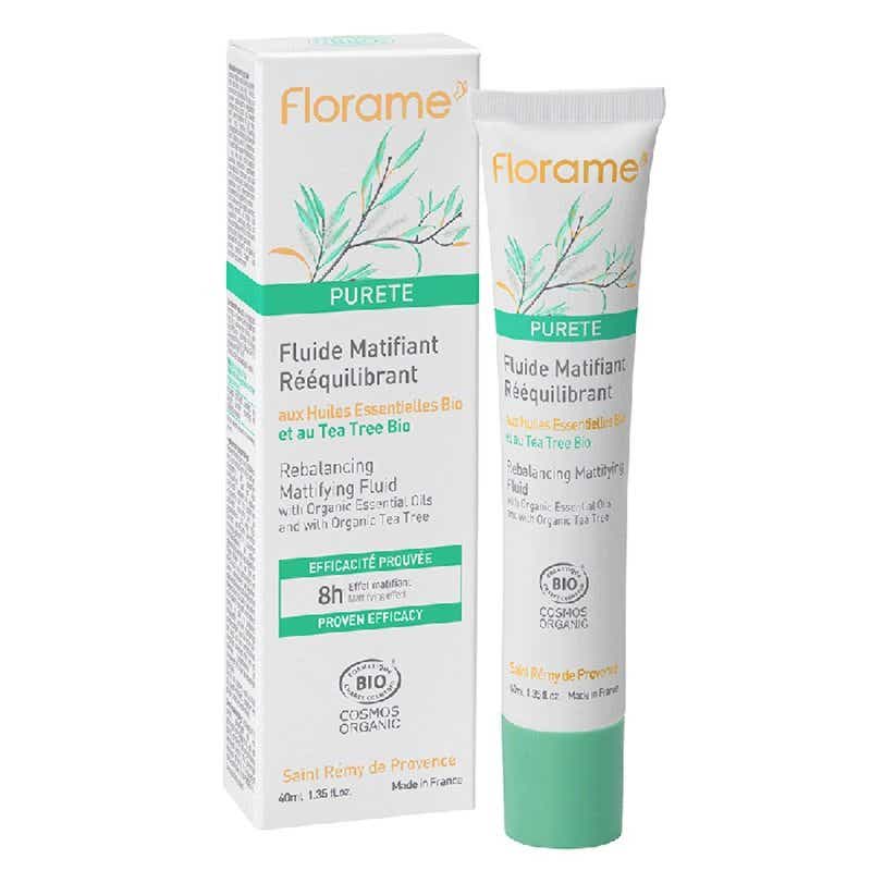 FLORAME ORGANIC RE-BALANCING MATTIFYING FLUID 40ML