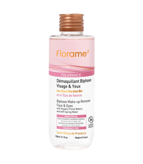 FLORAME TOLERANCE TWO-PHASE FACE EYE MAKE-UP REMOVER 150ML