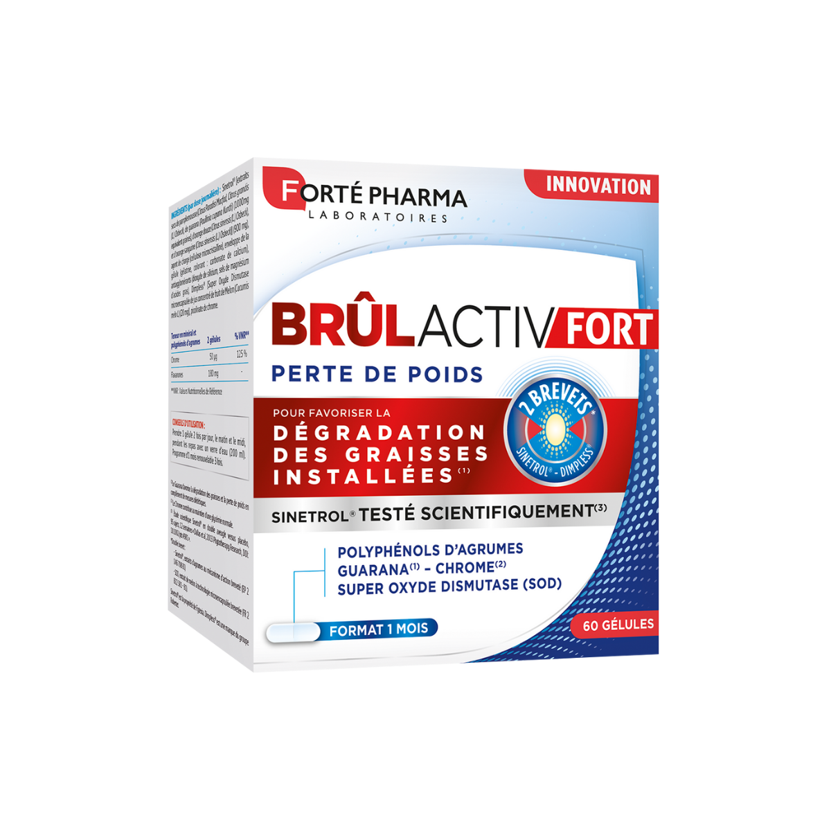 FORTE PHARMA BRULACTIV FORT WEIGHT LOSS 60 CAPSULES