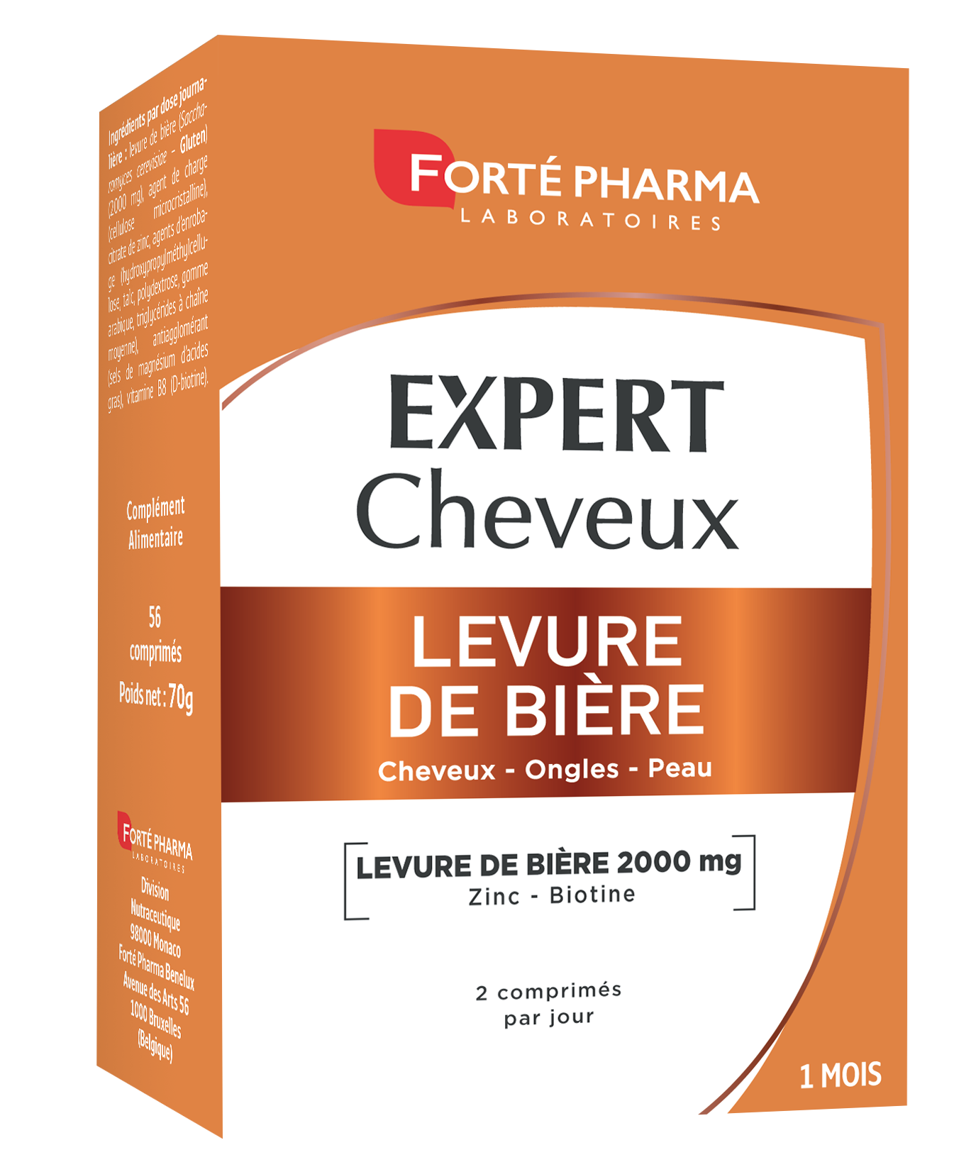 FORTE PHARMA EXPERT BREWER'S YEAST 2000 56 TABLETS
