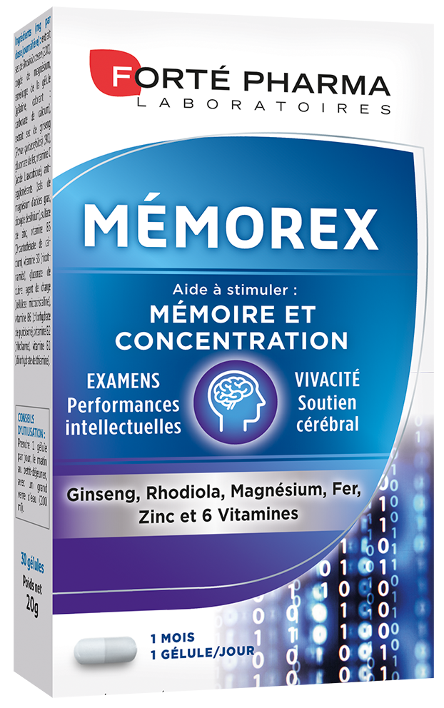 FORTE PHARMA MEMOREX 30 CAPSULES