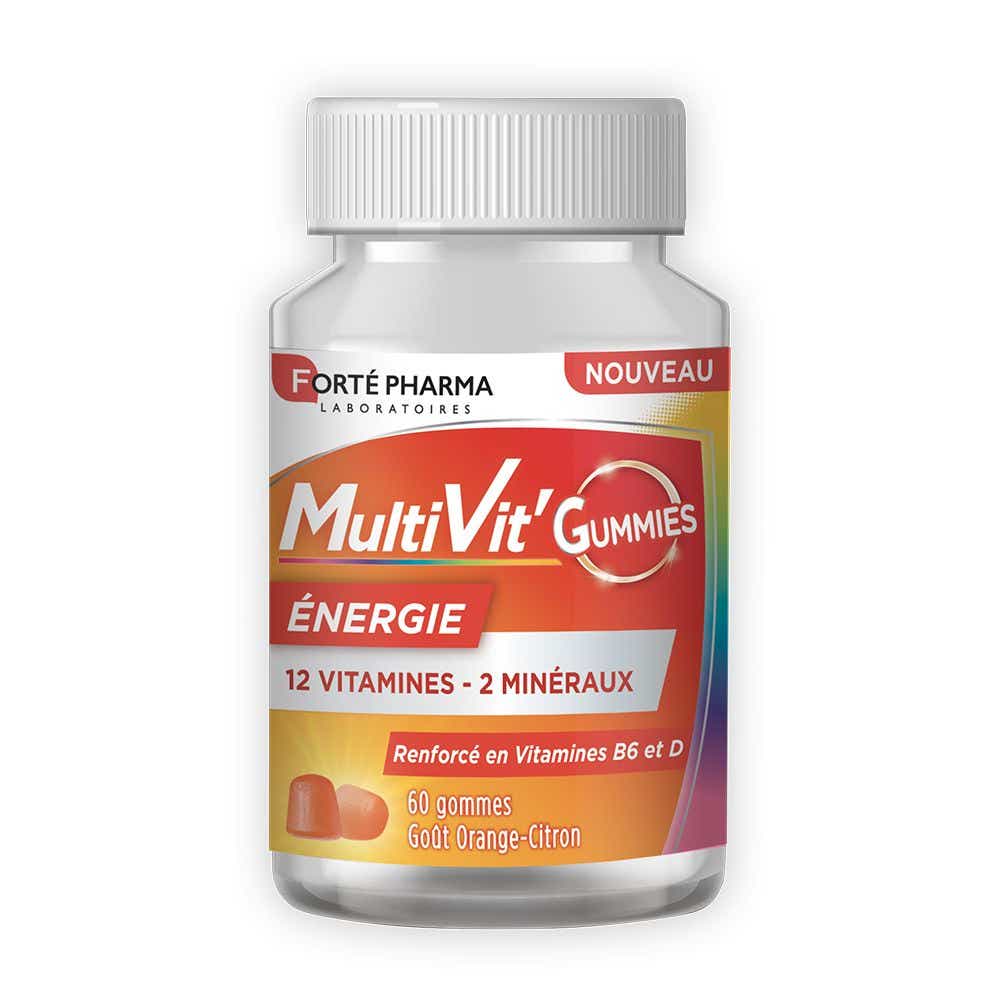 FORTE PHARMA MULTIVIT ENERGY 60 GUMMIES