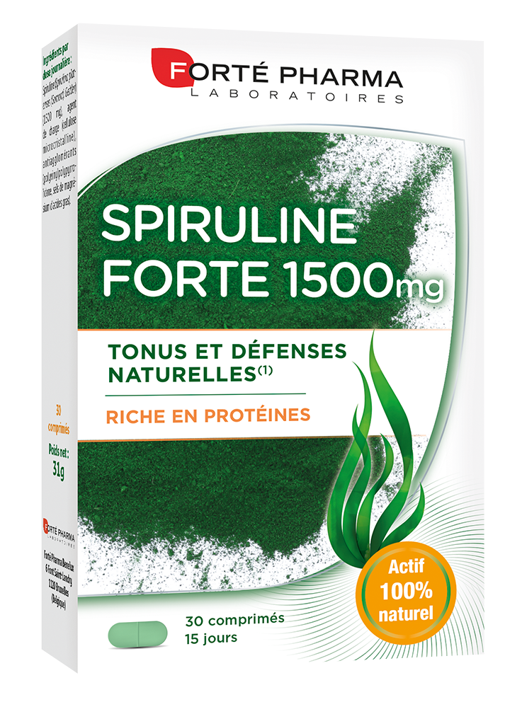 FORTE PHARMA SPIRULINA FORTE 1500 30 TABLETS