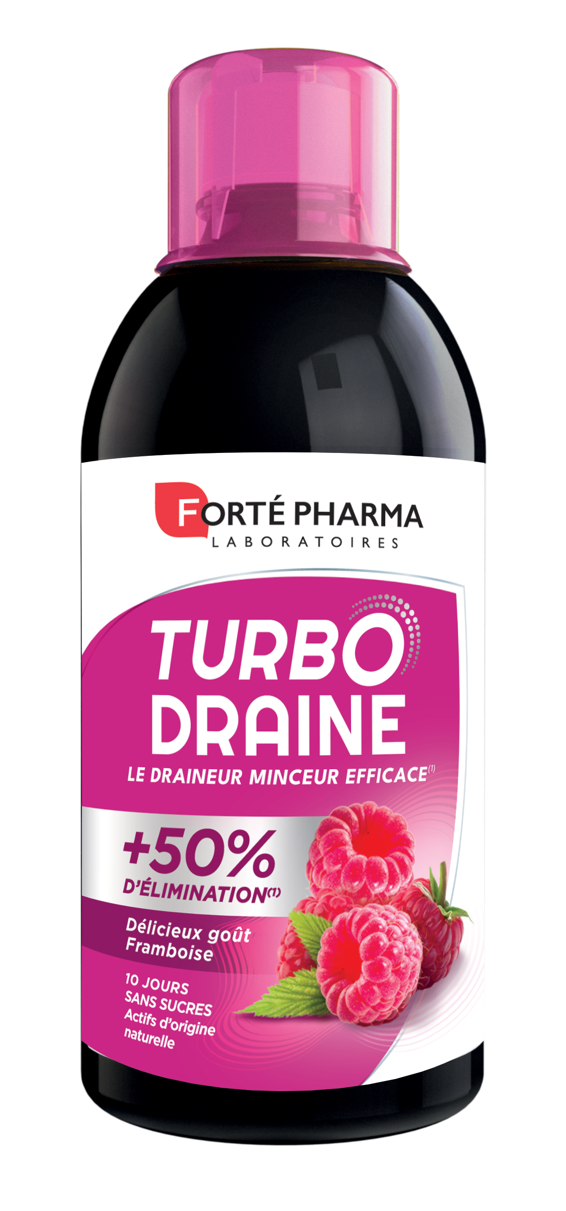 FORTE PHARMA TURBODRAIN RASPBERRY 500ML