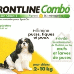 FRONTLINE COMBO SPOT ON DOGS 2 TO 10KG 6 PIPETTES OF 067ML