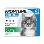 FRONTLINE SPOT ON CATS 6 PIPETTES OF 05ML
