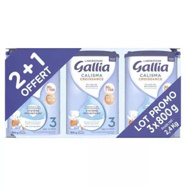 GALLIA CALISMA GROWTH TRIO 3X800G
