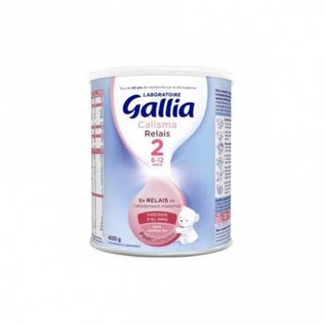 GALLIA CALISMA RELAIS MILK POWDER 2ND AGE FROM 6 TO 12 MONTHS 400G