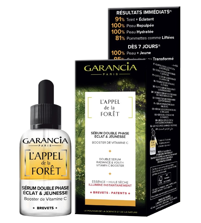 GARANCIA LAPPEL DE LA FORET DOUBLE PHASE RADIANCE SERUM 30ML