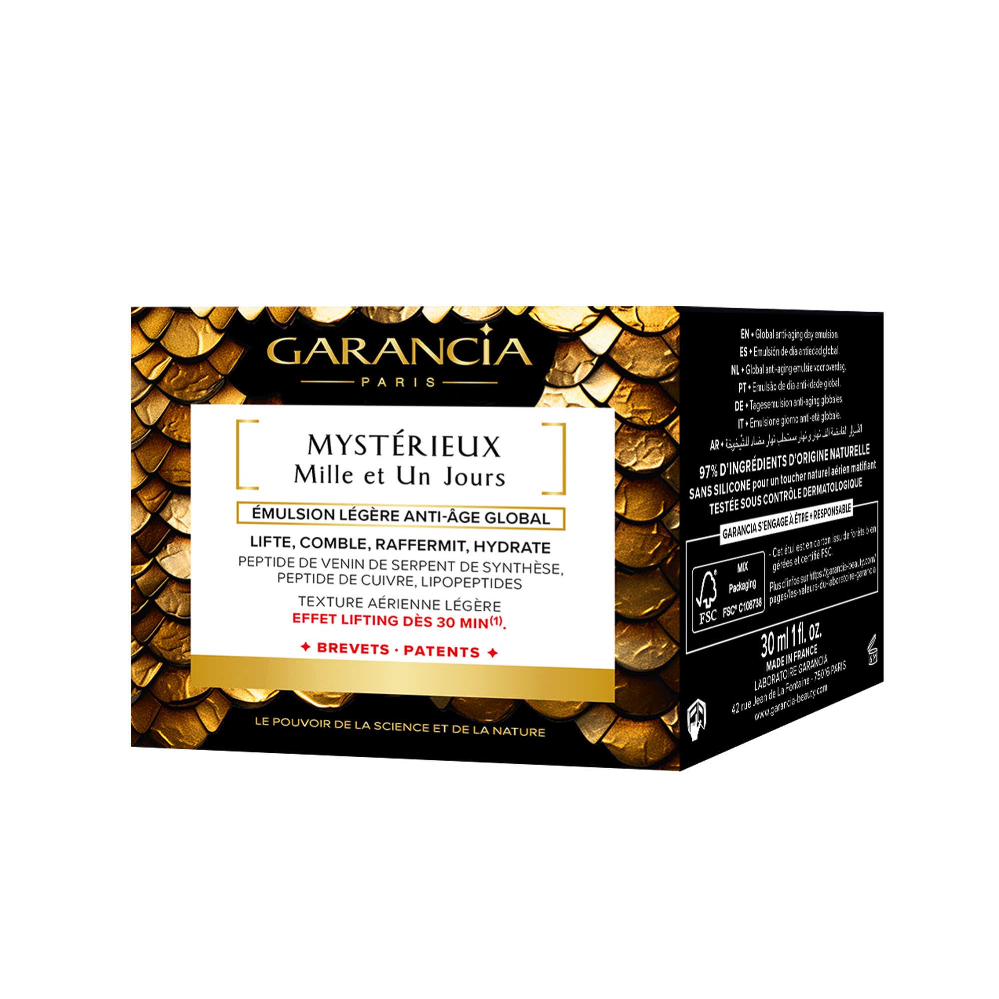 GARANCIA MYSTERIEUX 1001 DAYS ANTI-AGING DAY EMULSION 30ML