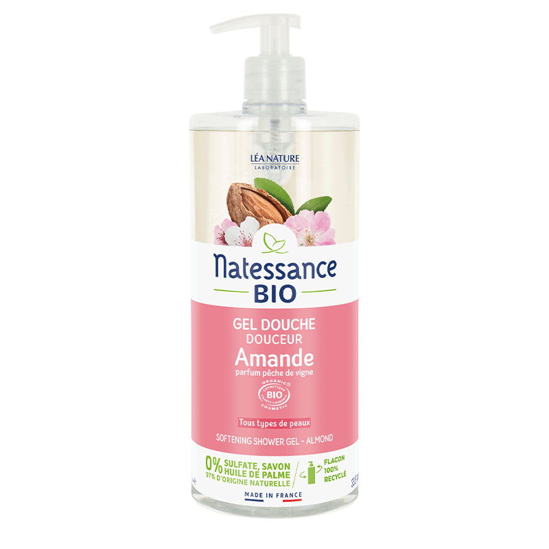 ALMOND SHOWER GEL VINE PEACH SCENT 1L
