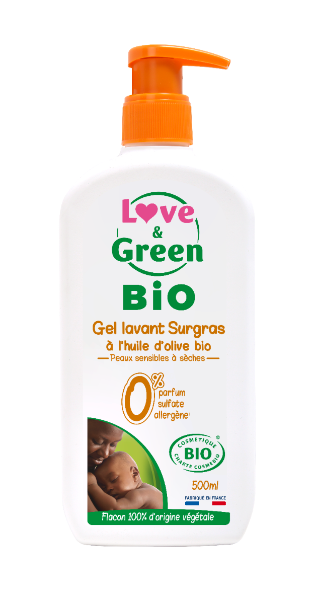 ORGANIC SURGRAS BABY WASHING GEL 500ML