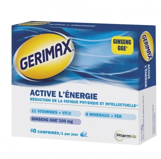 GERIMAX ACTIVATES ENERGY 60 TABLETS