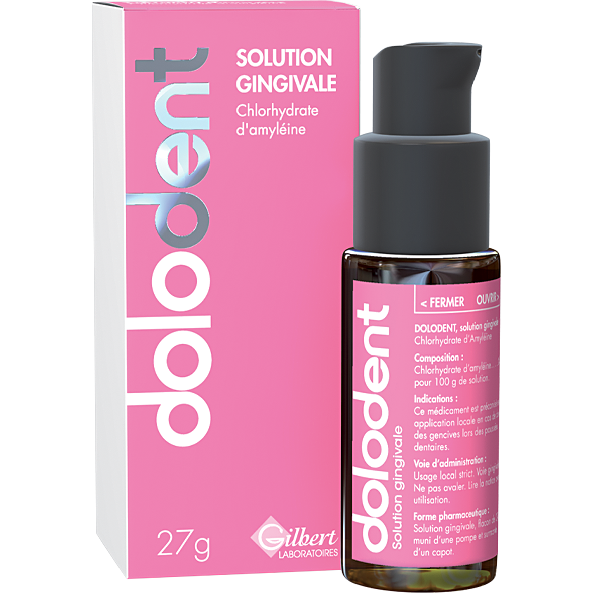 GILBERT DOLODENT GINGIVAL SOLUTION 27G