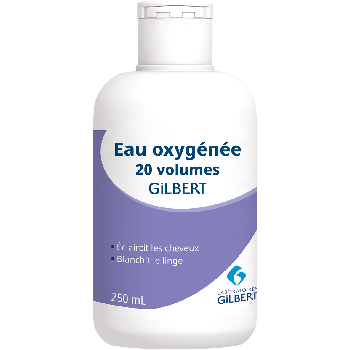 GILBERT OXYGENATED WATER 20 VOLUMES 250ML BOTTLE